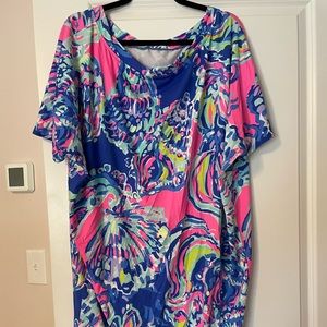 Lilly Pulitzer Lowe dress retreat Xl rare